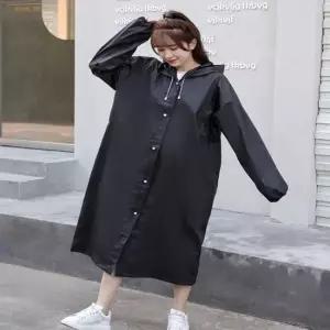 쭈리소매 가볍고 튼튼한 후드일체형 EVA우비 레인코트