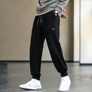 코듀로이 팬츠 남성 기모 밴딩 (HSJ-WFGQPVO)