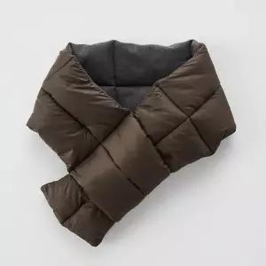 [STCO] DP01 리버시블 나일론 패딩 머플러 카키 SMFUD72_P352754702