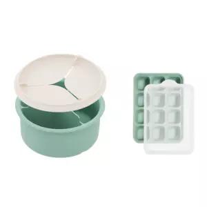 에디슨 실리콘 이유식 찜기 전자레인지 큐브 세트 BNS