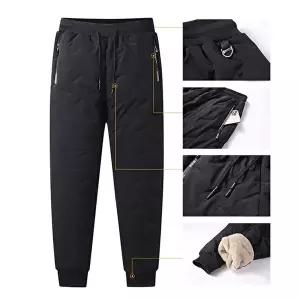 양털 압열 누빔바지/ 겨울 방수 패딩바지/ 낚시 등산 (HSJ-WB8634F)