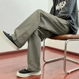 남자 린넨 허리밴딩 롱팬츠 긴바지 통바지 편한바지 (HSJ-WEEA1ED)