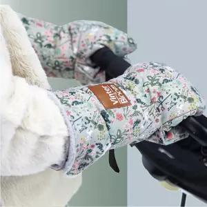 유모차 장갑 손잡이 핸드머프 워머 방한커버 양손 벙어리 장갑