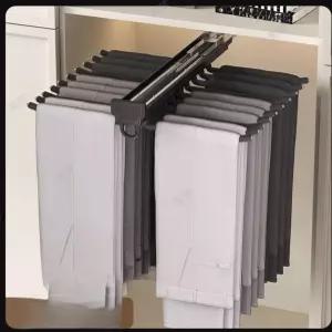 슬라이딩 붙박이장 레일행거 옷장 바지걸이 정리 슬라이드 여닫이 무몰딩 빌트인