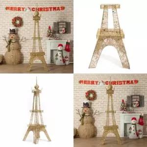 ( )240cm 대형 골드 타워 장식 크리스마스홈파티 크리스마스소품