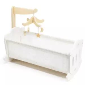 폴라비 원목 장난감 침대 애착 인형 역할 놀이 어린이