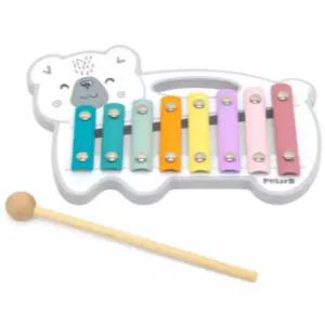 폴라비 원목 장난감 실로폰 북극곰 유아 어린이 선물