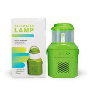 바닷물 전원 LED 비상 램프, 배터리 없음, 정전 캠핑 지진 충전 허리케인 생존 키트