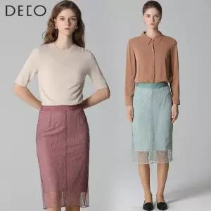 [데코][데코(DECO)] 레이스 머메이드 스커트 (택가격 359000원)