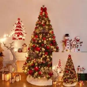 ( )300cm 해피위시 뉴리얼 솔잎 혼합 트리 풀세트 전구포함 대형트리 예쁜트리