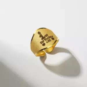 대한민국금거래소 아기 각인 순금 돌반지 1.875g