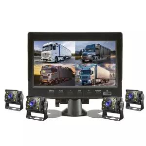 트럭 4채널 24V 블랙박스 10인치 화물차