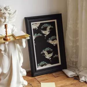 일본 중국 엔틱 앤틱 표구 민화 액자 고풍 수묵화 그림 동양화 명화