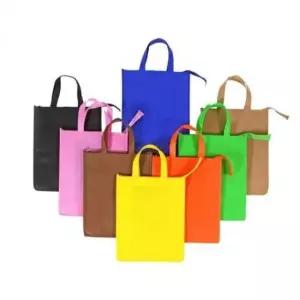 [문구/오피스] 부직포 리유저블백 지퍼형 가방 쇼핑백 소형