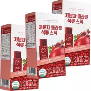 석류 과즙 저분자 피쉬 콜라겐 젤리 스틱 45포