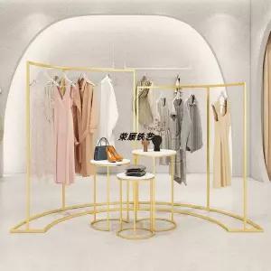 드레스룸 스탠딩 의류매장행거 세트 스탠드 디자인