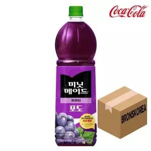 [셀러허브]코카 미닛메이드 포도 40% 1.5L X 12ea 포도주스 포도음료 (S15806606)