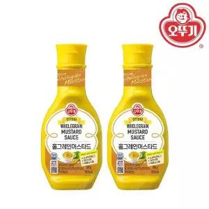 [셀러허브]오뚜기 홀그레인 머스타드소스 280g 2개 샐러드 만능소스 (S15923795)