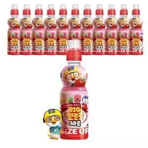 [셀러허브]빅 뽀로로 딸기 제로 360ml X 12PET 어린이음료 아기 육아 (S16286548)