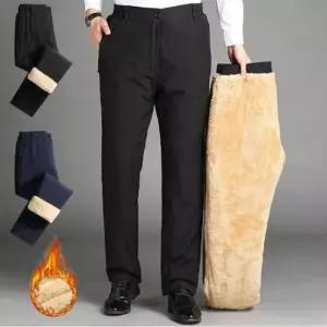 겨울바지 남자 2컬러 따뜻한 방한팬츠 기모 정장바지
