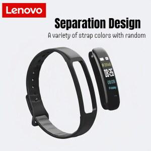 레노버 C1 플러스 스마트 워치 컬러 스크린 블루투스 걸음 수 측정 스포츠 팔찌 피트니스 트래커 심박수 혈압 수면