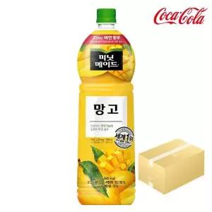 [셀러허브]코카콜라 미닛메이드 망고 1.5L -12펫 (S16994879)