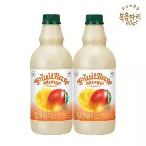 [셀러허브]대상 복음자리 망고 베이스 1.8kg X 2개 음료 에이드 (S32539350)