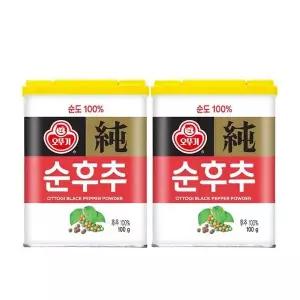 [셀러허브]오뚜기 순후추 100g x 2개 (S47736040)