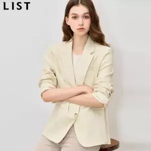 [리스트] 로라제인 프리미엄 린넨 투버튼 싱글 재킷