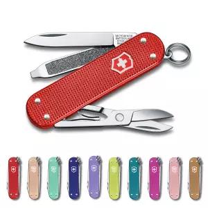 (정품) 빅토리녹스 스위스 클래식 컬러스 알록스 Alo 58mm 멀티툴 스몰 포켓 아미 나이프