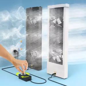 창문 환풍기 무타공 결로예방 이동식 이지팬 담배연기