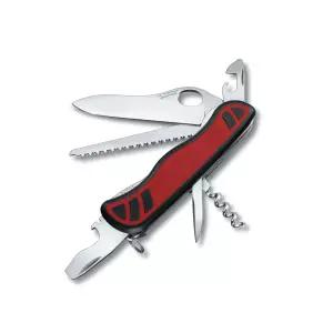 (정품) 빅토리녹스 포레스터 그립 111mm 라지 포켓 스위스 아미 나이프 레드블랙 0.8361.MC
