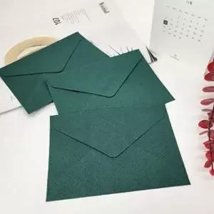 린넨봉투 린넨 청첩장 초대장 단색 봉투 사무용 질감 메시지
