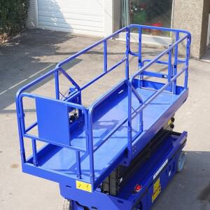 신형 5.8m 자주식 유압식 가위형 리프터 미니 이동식 전기 미끄럼 방지 플랫폼