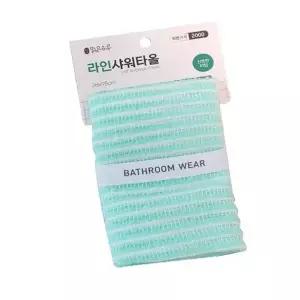 TBZ (set)맑은하루 라인 샤워타올(산뜻한 타입) 10개
