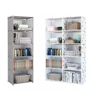 간이 책장 조립식 옷장 다용도 보관함 5칸 8칸 10칸 틈새수납장 수납선반 베란다수납장