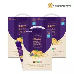 [대웅생명과학] 흑도라지배생강 진액스틱 10g 100포 3박스