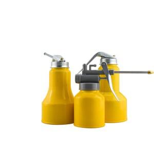 고압 핸드 펌프 오일 캔, 윤활유 금속 스프레이 호스 포함, 자동차 포트 250ml,