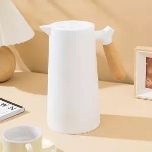 이시아르 YN92FC48 내열유리 주전자 보온 보냉 1리터 화이트