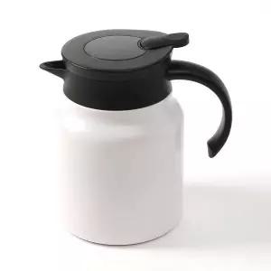 티웨어 RP10TB71 온도표시 보온 주전자 900ml 보냉 포트 화이트