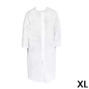 bns 방문자가운 일회용 부직포 위생가운 XL 50매 방진복/실험실/연구실/반도체/제약/현장방문