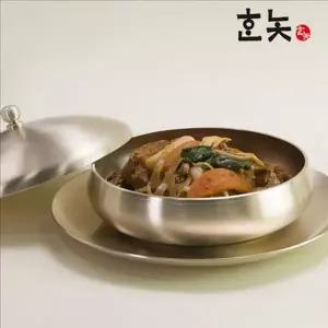 전통 PT18QT04 방짜유기 찜기 유기 놋그릇 냄비 한식 세트