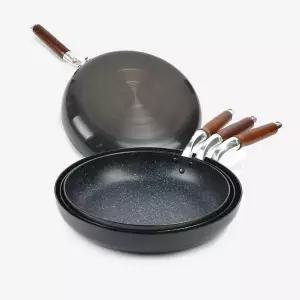 업소용 ML64OF59 나무손잡이 경질 후라이팬