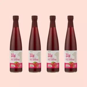 핑크넘버원 문경 생오미자청 500mlx4병