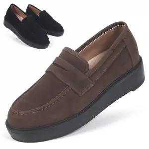 [신사야]키높이 통창 발편한 캐주얼 남성로퍼 MSSY025