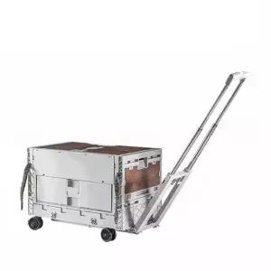 차량용 수납함 접이식 정리함 우드 확장 폴딩박스 트렁크