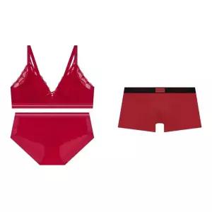 게스 홀리데이 코르셋 브라렛 커플세트 GEWBRB14RD DRB15