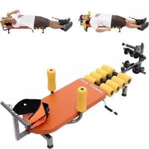 경추 견인 기능이 있는 지지울 허리 스트레칭 벤치 인라인 도구 목 감압 장치 반전 테이블 대안 전신 기계