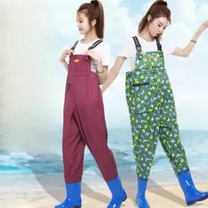 갯벌 옷 해루질 옷 장비 방수 가슴 전신 장화 바지 체험 일체형