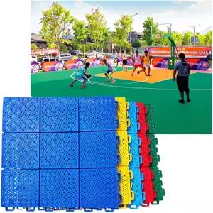 ZOCWJK 바닥 타일 30CM 모듈식 연동 농구장 체육관 유치원 놀이공원 색상 퍼즐 미끄럼 방지 매트 블루-1PCS